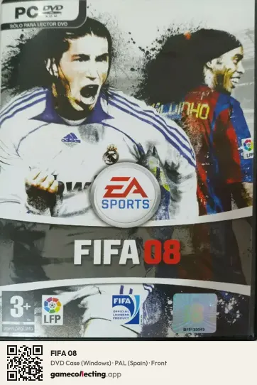 FIFA 08 Computer, Spain box front