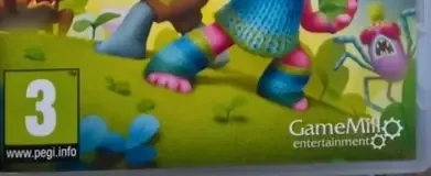 DreamWorks Trolls Remix Rescue, the PEGI square on its front
