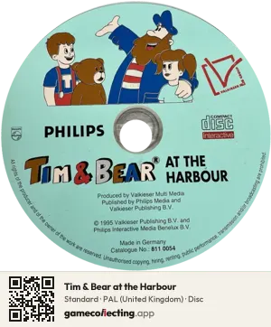 Tim & Bear at the Harbour Philips CD-i, PAL disc