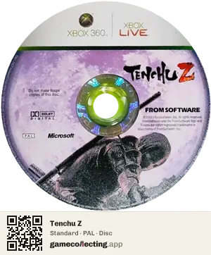 Tenchu Z Xbox 360, PAL disc