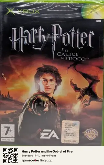 Harry Potter and the Goblet of Fire Xbox, Italy box front