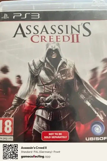 Assassin's Creed II PlayStation 3, Germany box front