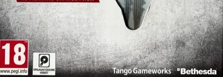 The Evil Within, the PEGI square on its front