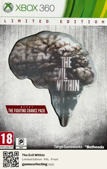 The Evil Within Xbox 360, PAL box front