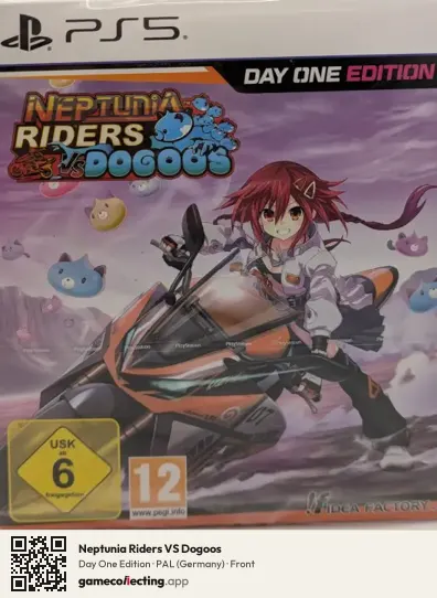 Neptunia Riders VS Dogoos PlayStation 5, Germany box front