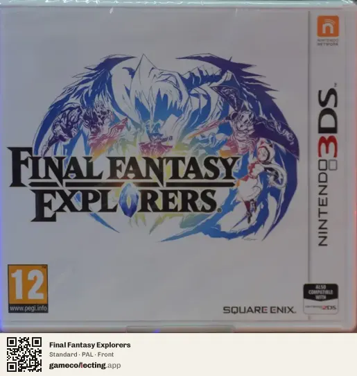 Final Fantasy Explorers Nintendo 3DS, PAL box front