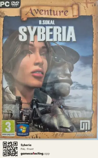 Syberia Computer, PAL box front