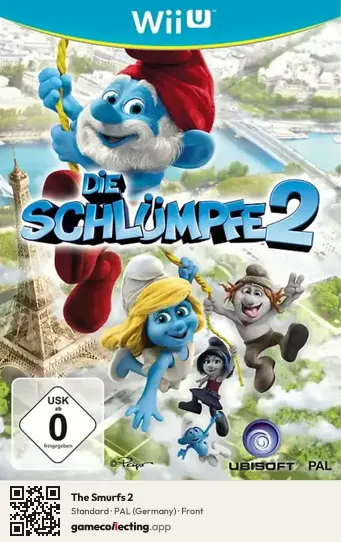 The Smurfs 2 Nintendo Wii U, Germany box front