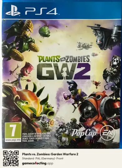 Plants vs. Zombies: Garden Warfare 2 PlayStation 4, Germany box front