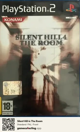 Silent Hill 4: The Room PlayStation 2, PAL box front