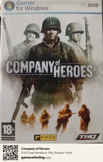 Company of Heroes Computer, France box front