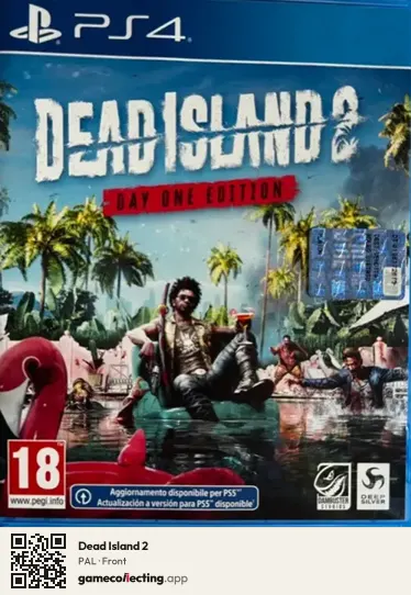 Dead Island 2 PlayStation 4, PAL box front