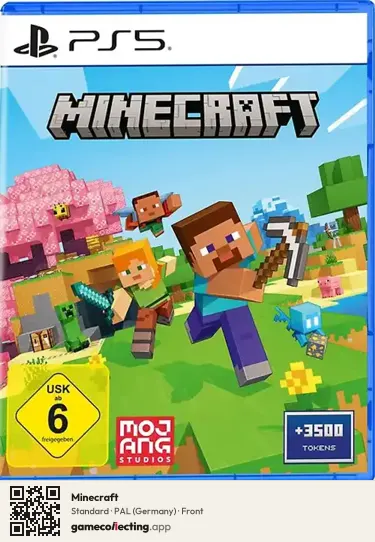 Minecraft PlayStation 5, Germany box front