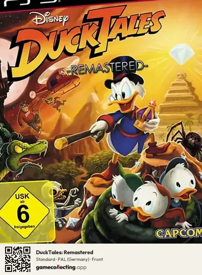 DuckTales: Remastered PlayStation 3, Germany box front