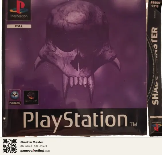 Shadow Master PlayStation, PAL box front