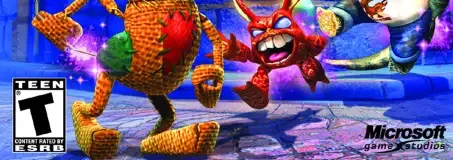 Voodoo Vince, the ESRB box on its front