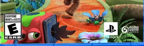 Sackboy: A Big Adventure, the ESRB box on its front
