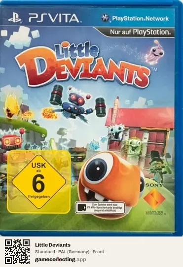 Little Deviants PlayStation Vita, Germany box front