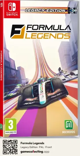 Formula Legends Nintendo Switch, PAL box front