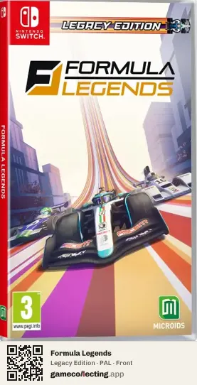 Formula Legends Nintendo Switch, PAL box front