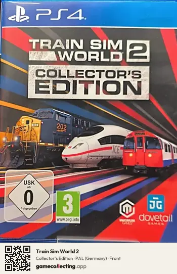 Train Sim World 2 PlayStation 4, Germany box front