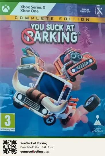 You Suck at Parking Xbox Series X, PAL box front