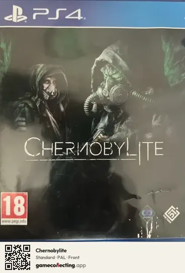 Chernobylite PlayStation 4, PAL box front