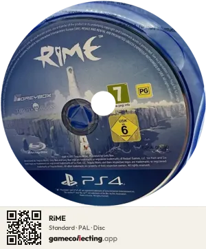 RiME PlayStation 4, PAL disc