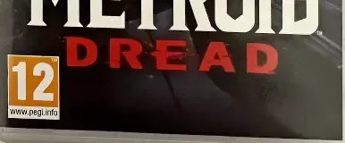 Metroid Dread, the USK square on its front