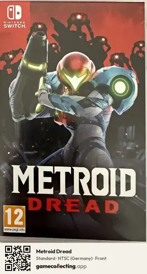 Metroid Dread Nintendo Switch, Germany box front