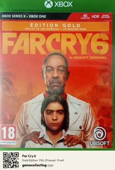 Far Cry 6 Xbox Series X, France box front