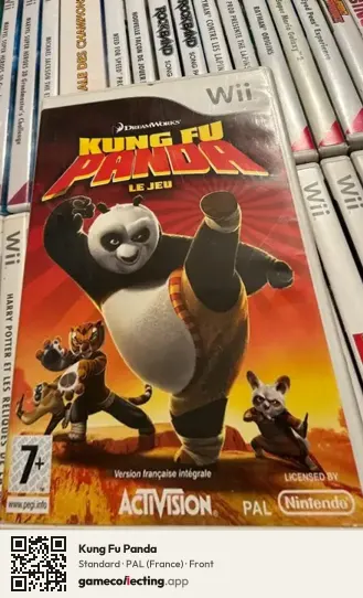 Kung Fu Panda Nintendo Wii, France box front