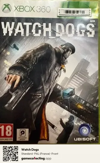 Watch Dogs Xbox 360, France box front