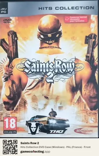 Saints Row 2 Computer, France box front