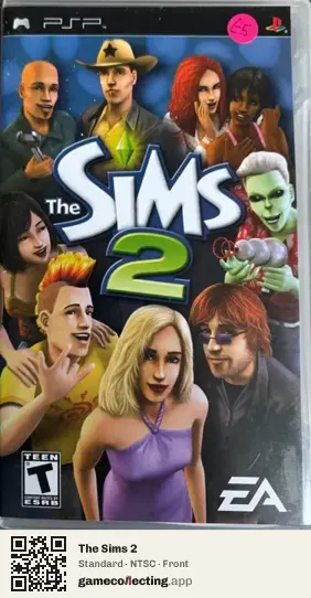 The Sims 2 PlayStation Portable, NTSC box front