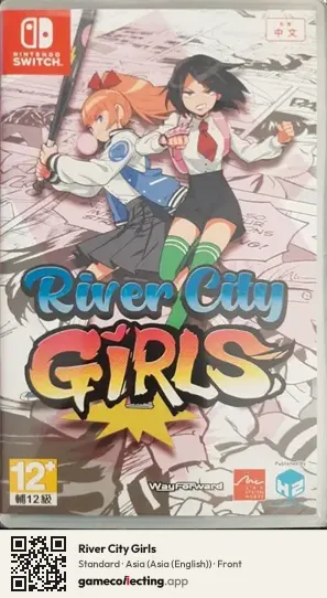 River City Girls Nintendo Switch, Asia (English) box front