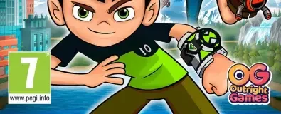 Ben 10: Power Trip, the PEGI square on its front