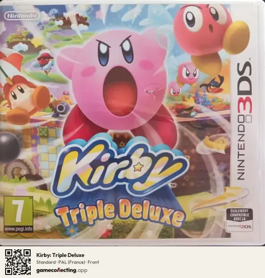Kirby: Triple Deluxe Nintendo 3DS, France box front