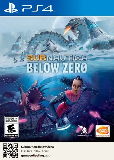 Subnautica: Below Zero PlayStation 4, NTSC box front