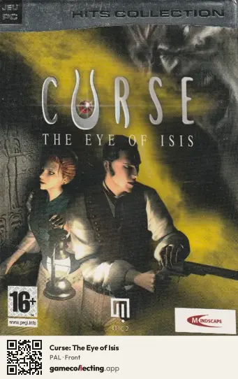Curse: The Eye of Isis Computer, PAL box front