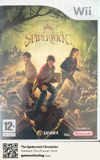The Spiderwick Chronicles Nintendo Wii, France box front