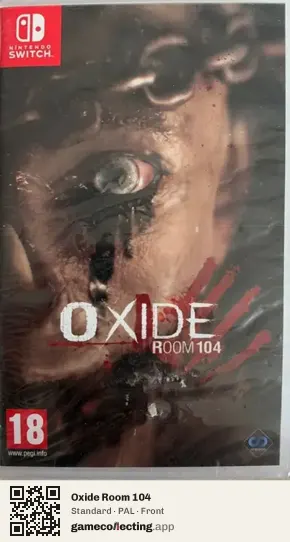 Oxide Room 104 Nintendo Switch, PAL box front