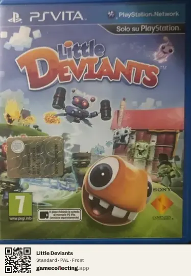 Little Deviants PlayStation Vita, PAL box front