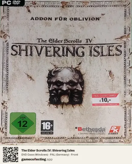 The Elder Scrolls IV: Shivering Isles Computer, Germany box front