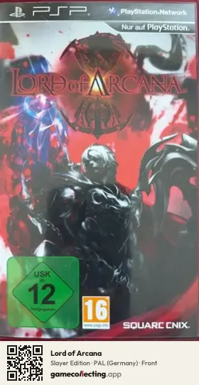 Lord of Arcana PlayStation Portable, Germany box front