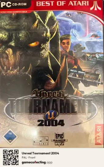 Unreal Tournament 2004 Computer, PAL box front