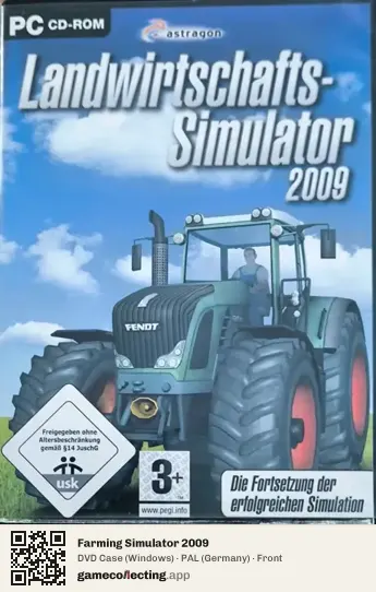 Farming Simulator 2009 Computer, Germany box front