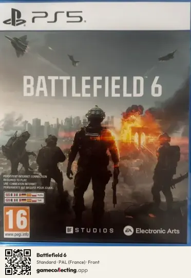 Battlefield 6 PlayStation 5, France box front