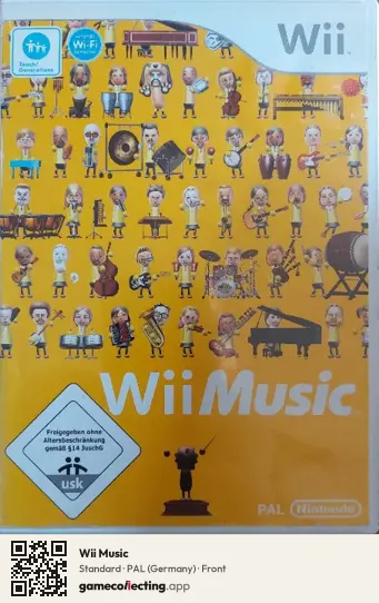 Wii Music Nintendo Wii, Germany box front