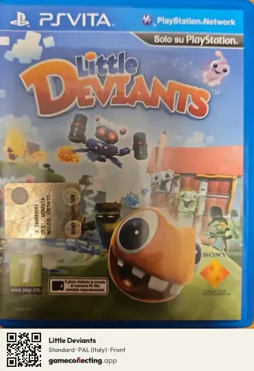 Little Deviants PlayStation Vita, Italy box front